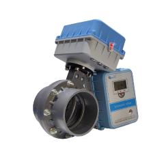 電動(dòng)UPVC蝶閥（內(nèi)置邊緣計(jì)算器 NB-Iot通訊 電池供電或DC24V供電）